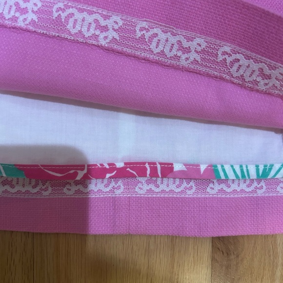 Lily Pulitzer strapless Barbie Pink Dess Sz 4 - Picture 2 of 4